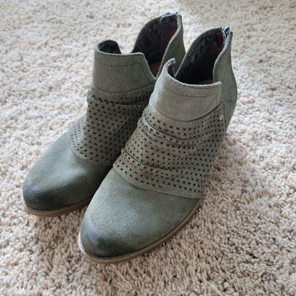 Earth Origins Suede Bootie